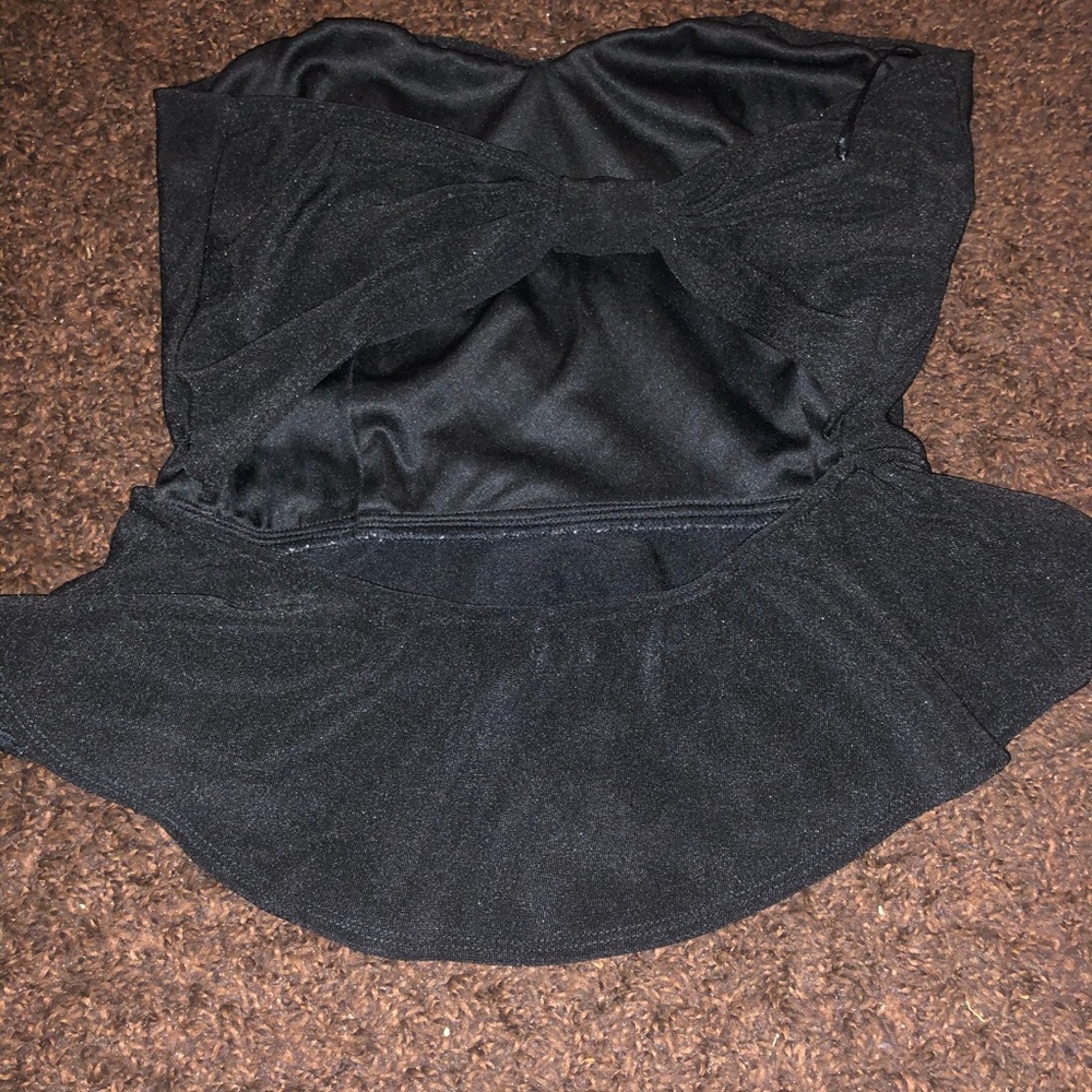 Pendulum strapless backless shirt good condition